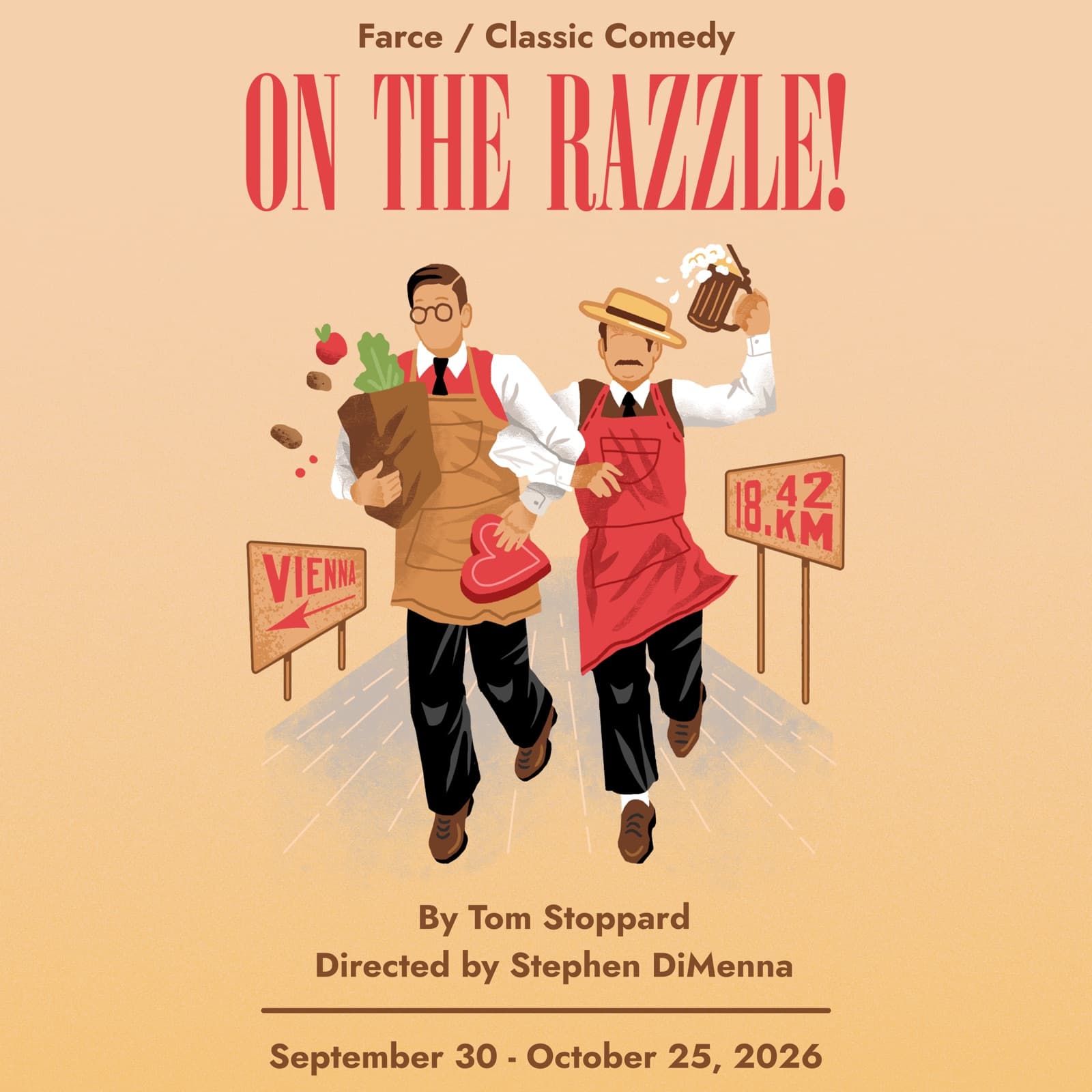 On the Razzle! — Park Square Theatre, by Tom Stoppard