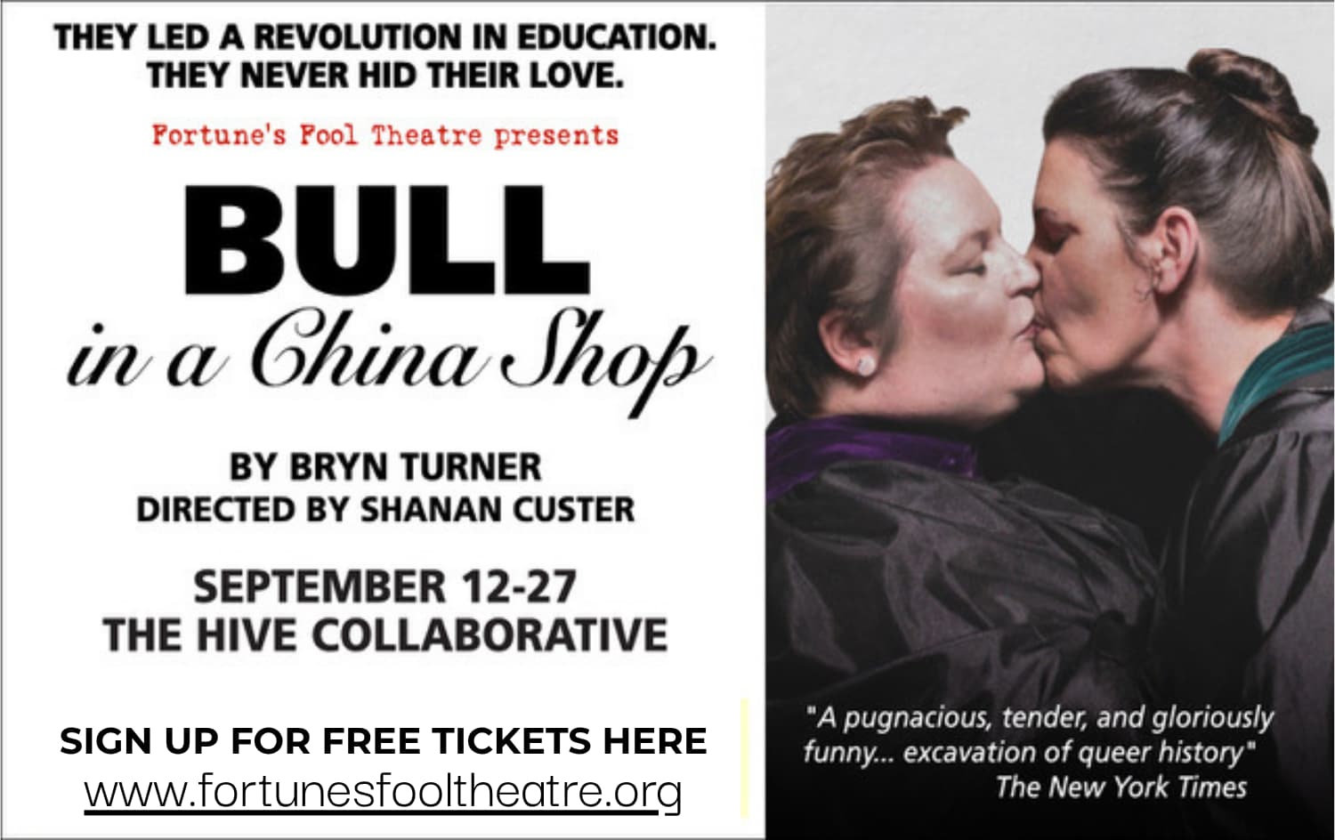 Fortune’s Fool Presents: Bull in a China Shop — The Hive Collaborative