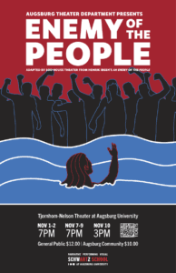 Enemy of the People, a Musical Adaptation — Augsburg University Theater, by Henrik Ibsen