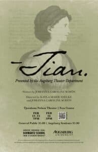 Tian — Augsburg University Theater, by Johanna Caroline Sch