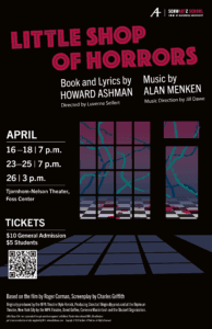 Little Shop of Horrors — Augsburg University Theater, by Howard Ashman